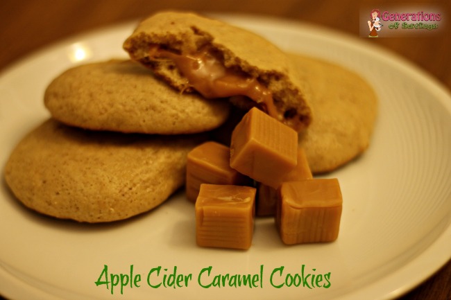 Apple Cider Caramel Cookies Recipe