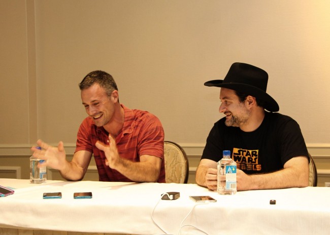 From the Wolf Pack to Star Wars Rebels –  Interview with Freddie Prinze Jr and Dave Filoni #StarWarsRebels #DisneyInHomeEvent