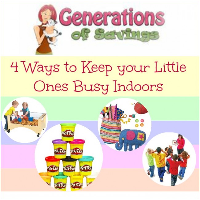 Four Ways to Keep Your Little Ones Busy Indoors