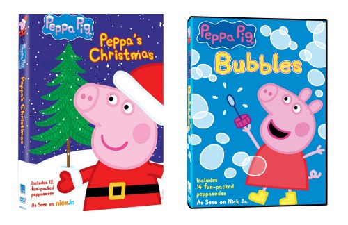 Two Peppa Pig DVD\'s Giveaway