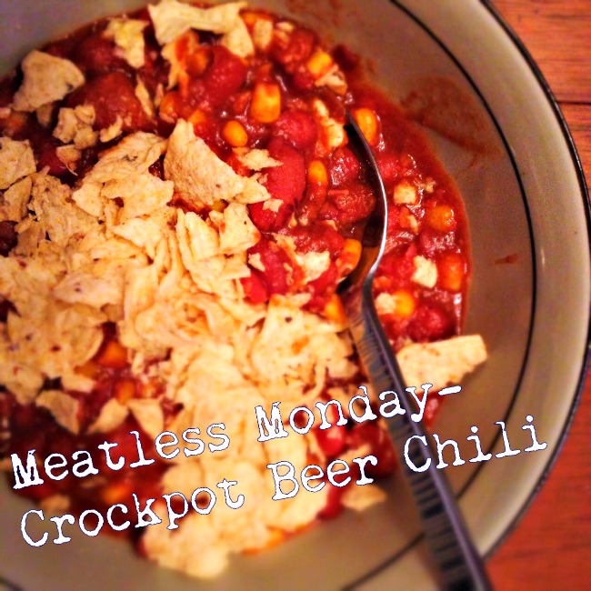 Crockpot Beer Chili Recipe – Meatless Monday