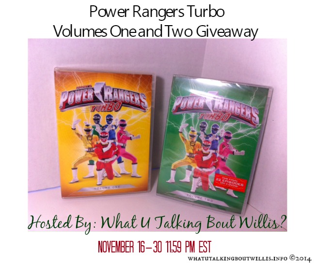 Power Rangers Turbo Vol One & Two Giveaway
