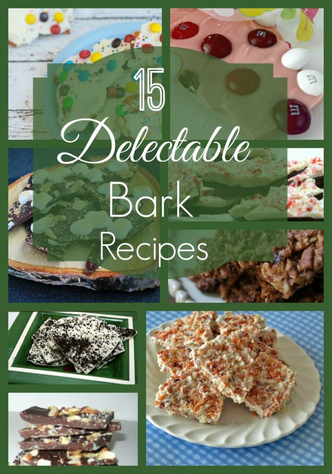bark recipes, dessert recipes