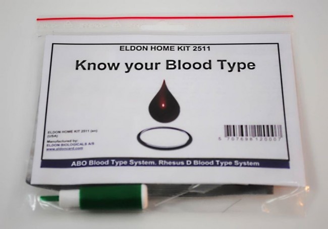 Eldon Blood Type Packaging