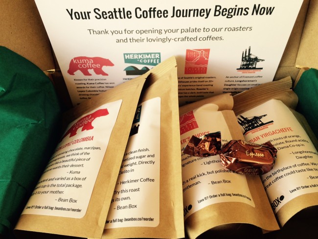 BeanBox Coffee Subscription Service- affordable gourmet coffee straight to your door!