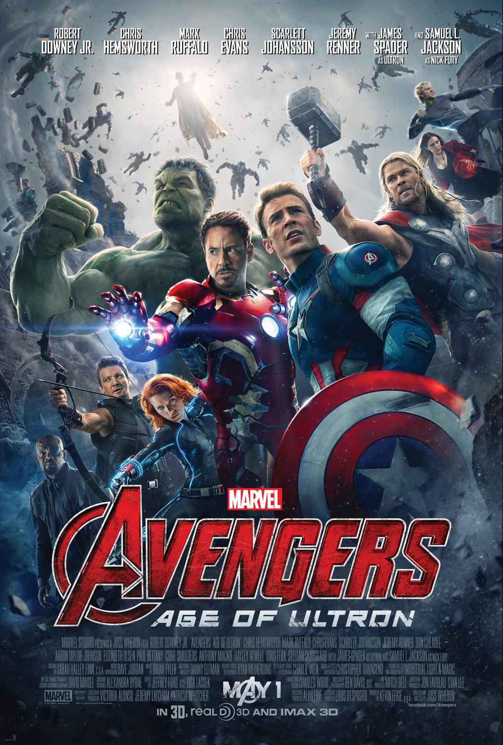 Win Marvel’s Avengers: Age of Ultron on Blu-Ray & $25 Paypal Cash