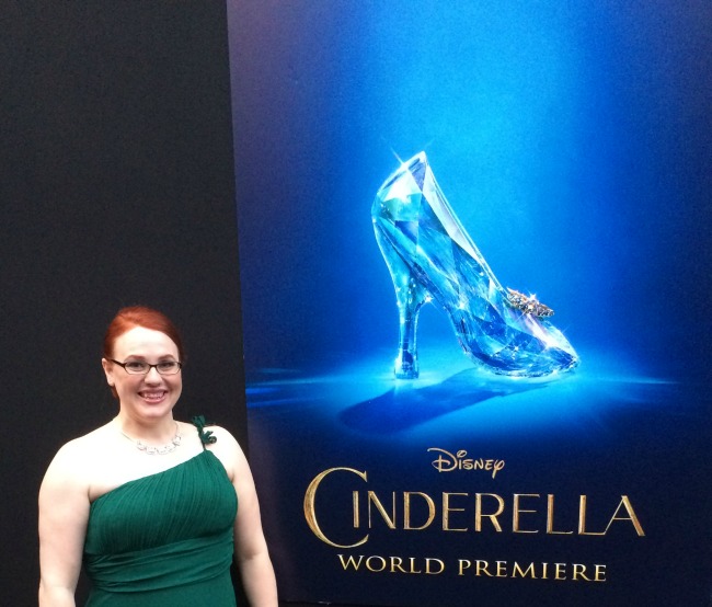 Walking the Cinderella Red Carpet Premiere at the El Capitan Theater #CinderellaEvent