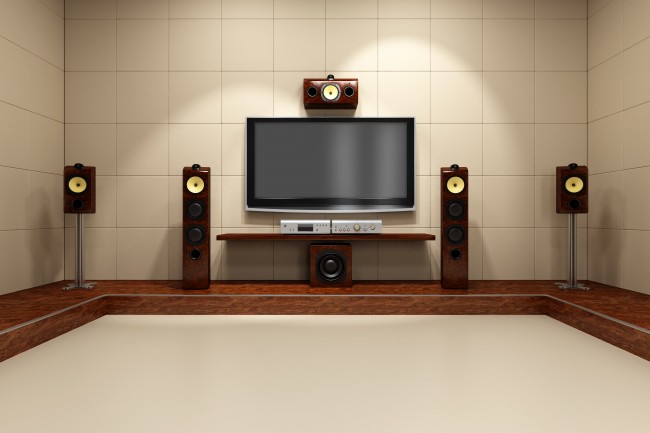 Contemporary Home Theater System