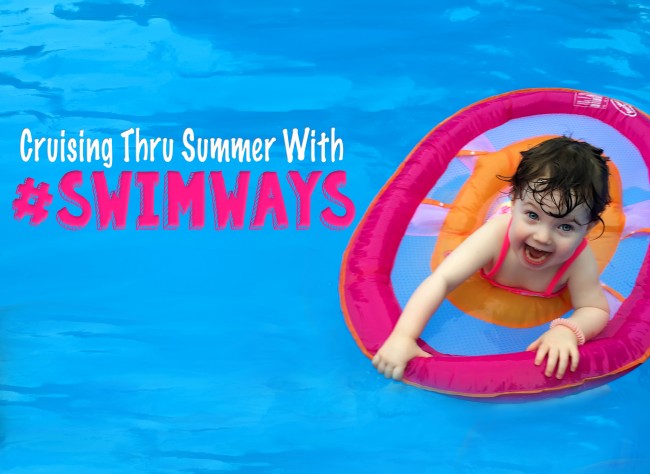 swimways baby float, national learn to swim day, baby safety, water safety