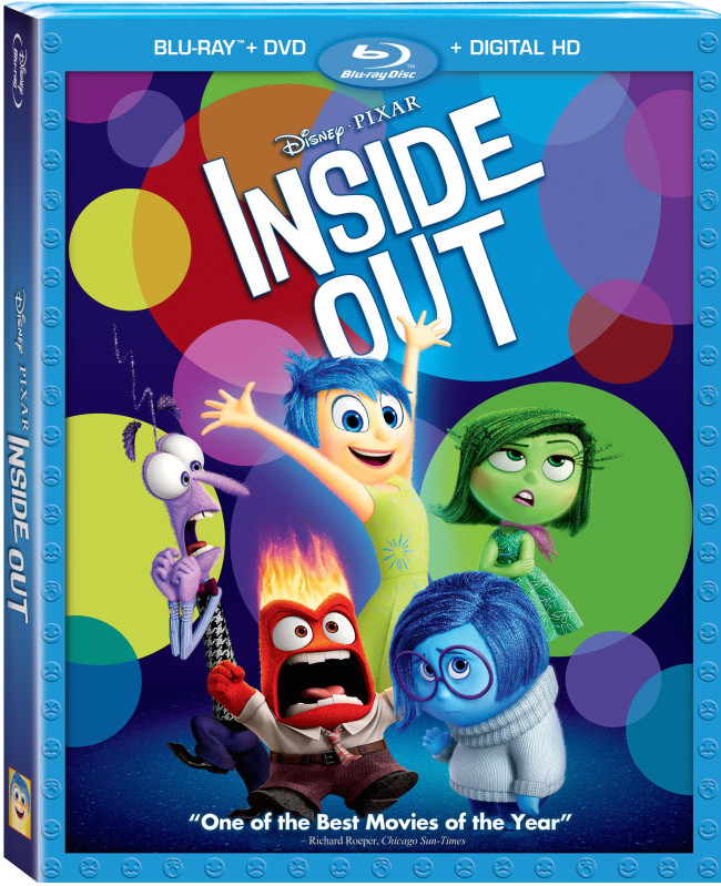 Disney*Pixar INSIDE OUT on Digital October 13 and Blu-Ray November 3rd #InsideOut