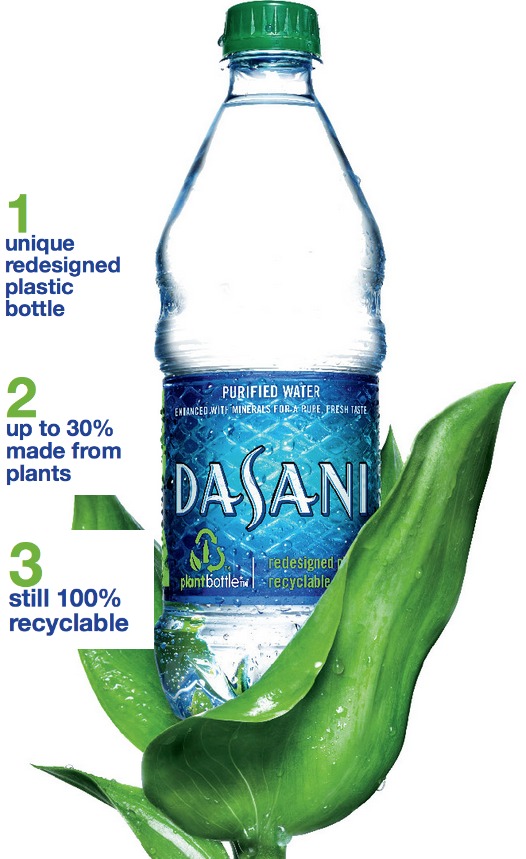 Make your next bottle of water easier on the environment with Dasani’s Plant-Based Plastics and their #GreenBottleCap