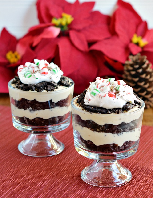 festive minty mocha trifle recipe, holiday baking, kraft, trifle recipe, easy holiday baking