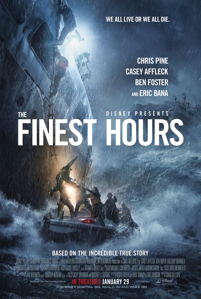 THE FINEST HOURS – New Featurette and Clip Now Available!