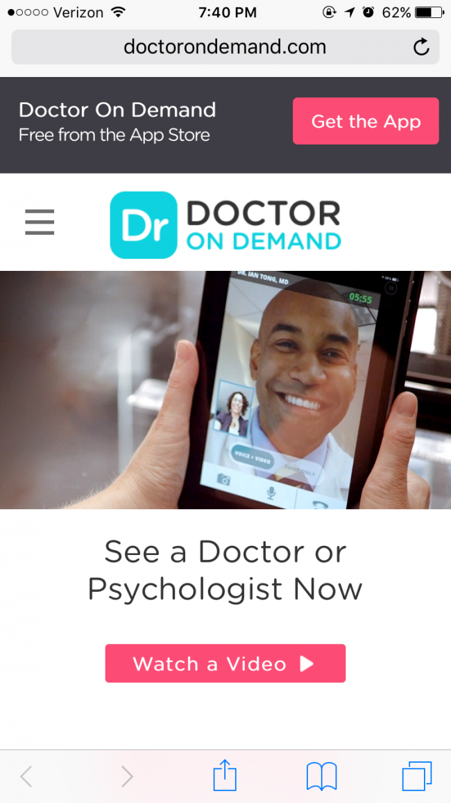 Doctor On Demand App Review- see a doctor when you want, no waiting room required!