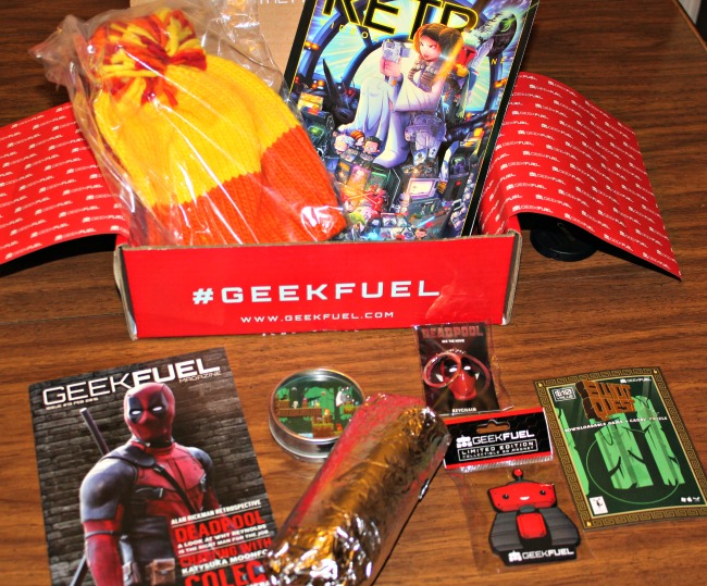 Feb 2016 Geek Fuel Box Review – Deadpool, Firefly and more! #GeekFuel
