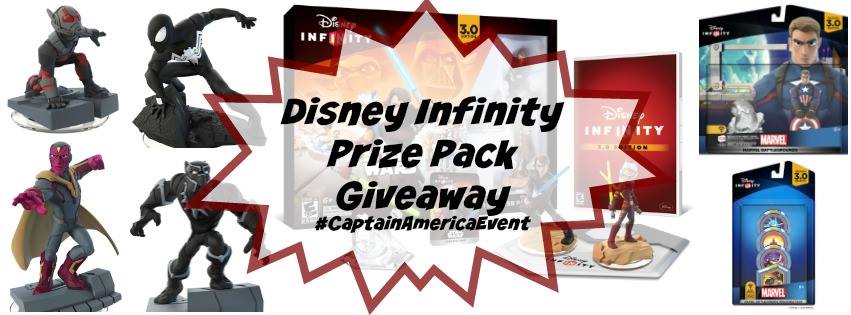 Disney Infinity Prize Pack Giveaway and Twitter Party #CaptainAmericaEvent #TeamIronMan