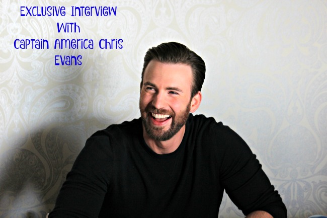 Exclusive Interview with Chris Evans #CaptainAmericaEvent