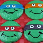 teenage mutant ninja turtles sugar cookies, tmnt, cookie recipe,