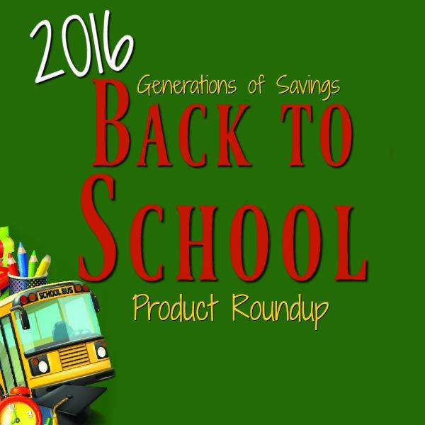 Back to School Product Round Up 2016