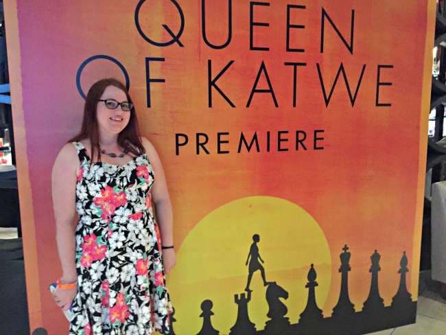 Walking The Red Carpet for the Queen of Katwe Premiere #QueenofKatweEvent