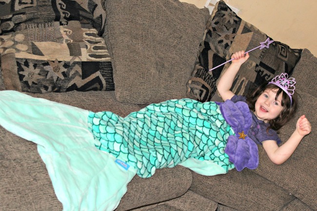 Being a Mermaid Princess with the Cuddle Tail