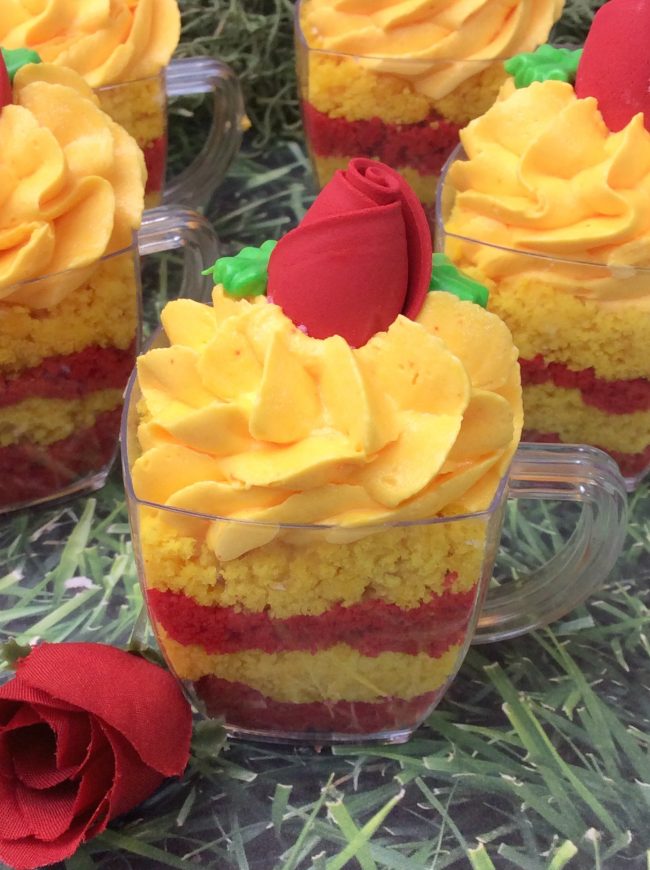 Belle Tea Cup Cupcakes – Beauty and the Beast Inspired Recipe