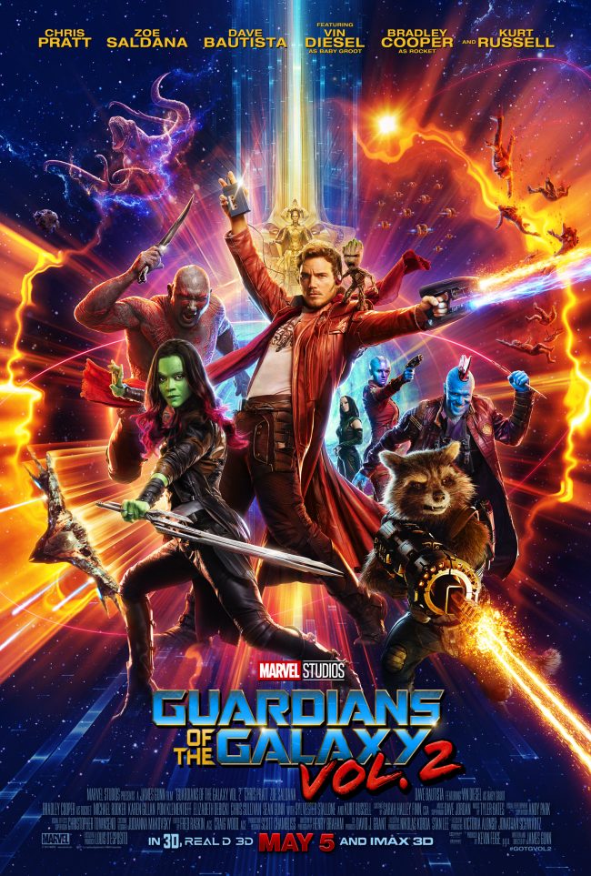 gotgvol2, guardians of the galaxy new poster
