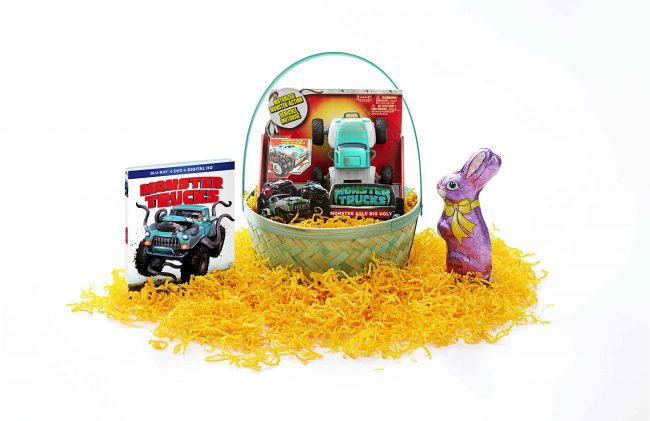 Monster Trucks Family Fun Activity + Combo Pack Easter Basket Review