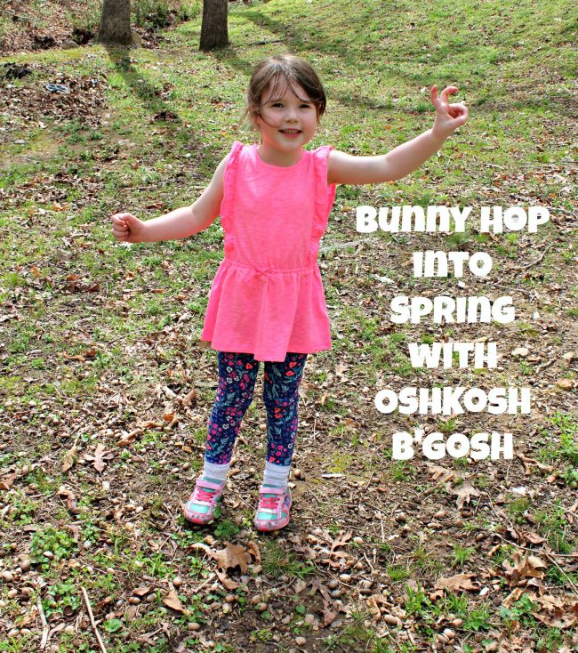 Bunny Hop Into Spring Kids Fashion with OshKosh B’gosh #FieldsofFun + $50 OshKosh GC Giveaway
