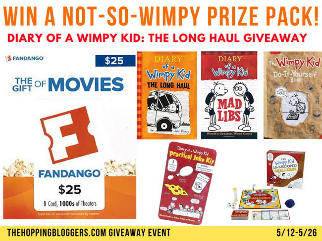 Diary of a Wimpy Kid: The Long Haul Giveaway