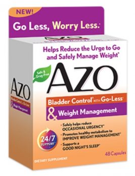 AZO Bladder Control & Weight Management Coupon + $100 Target GC Giveaway