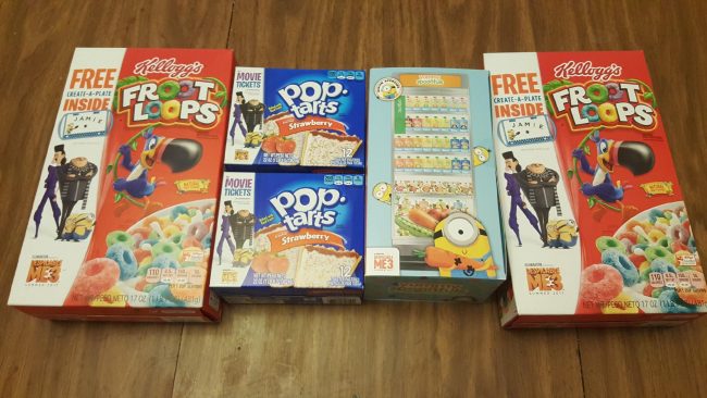 Despicable Me 3 and Kellogg’s Giveaway! #DespicableMe3 #YummySpoonfuls