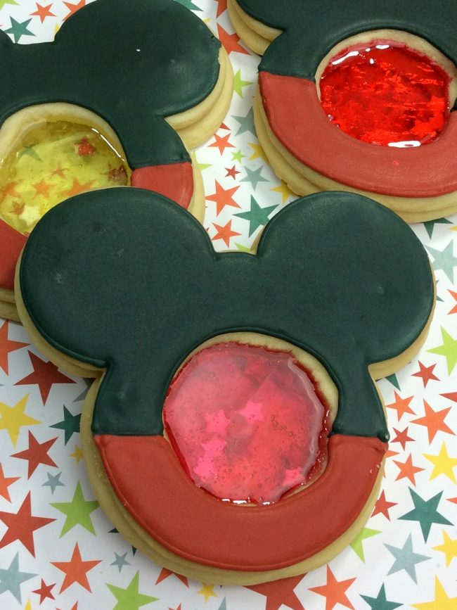Mickey Mouse Stained Glass Cookies Recipe