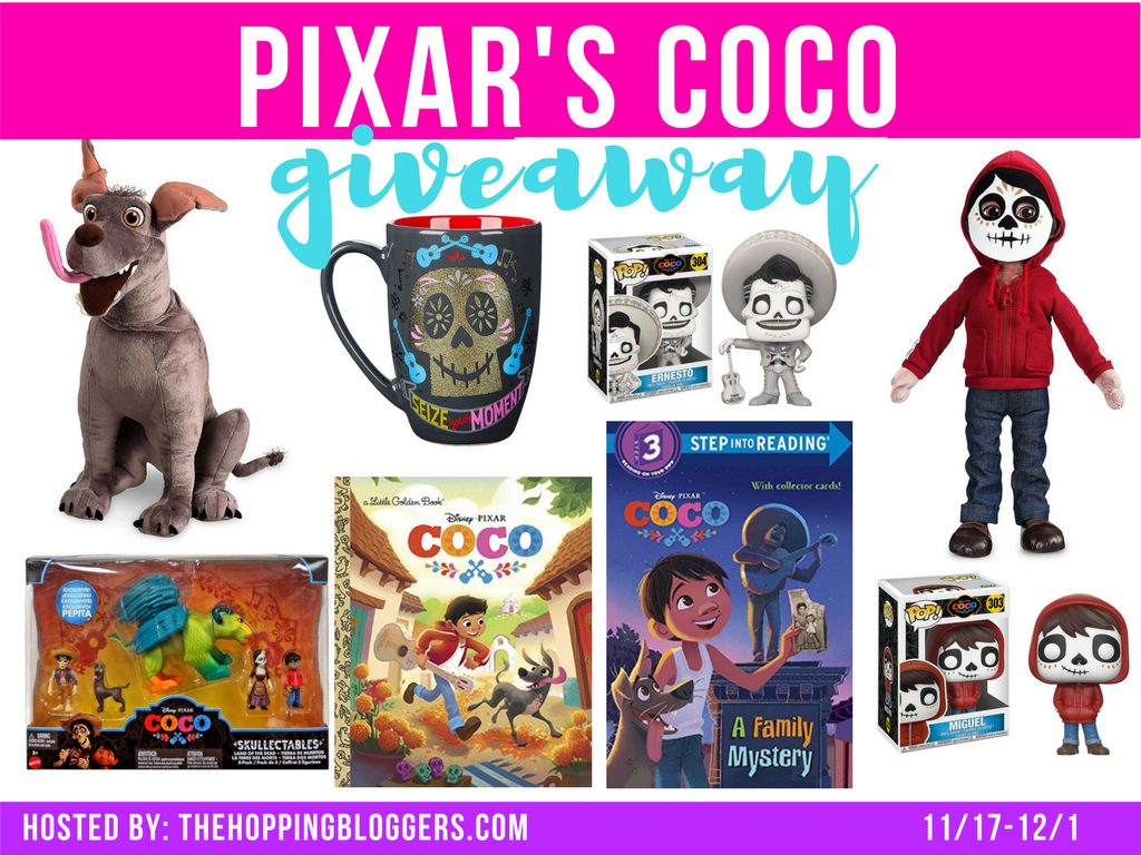 Pixar Coco Movie Prize Pack Giveaway #PixarCoco