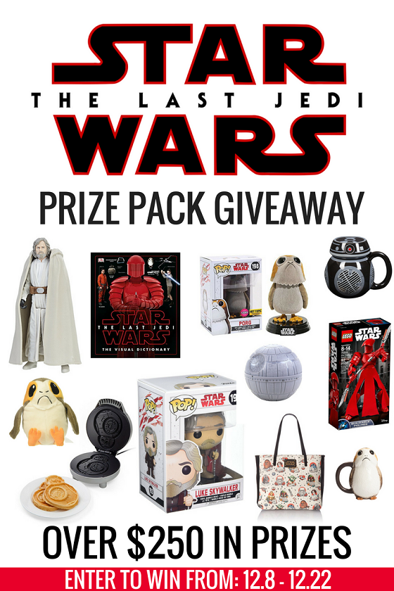 Star Wars: The Last Jedi Prize Pack Giveaway