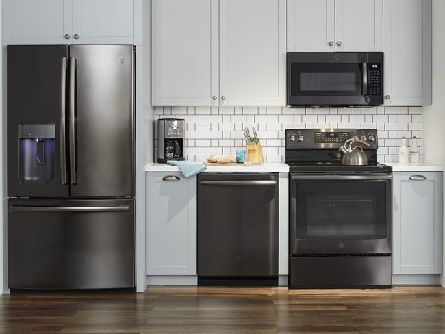 Make Your Kitchen Shine with the GE Premium Finish Appliances