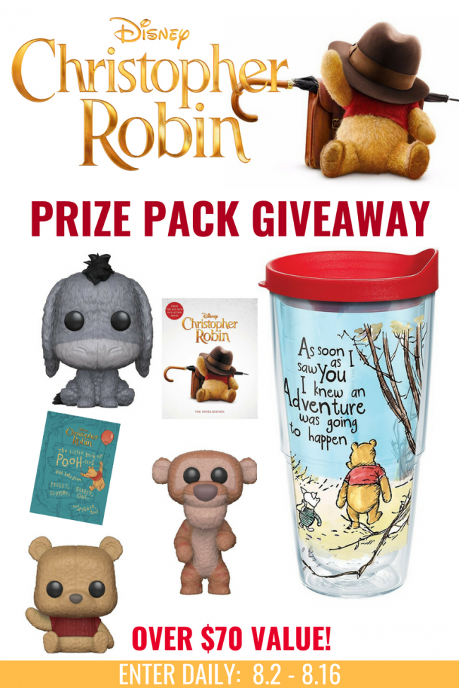 Disney’s Christopher Robin Prize Pack Giveaway
