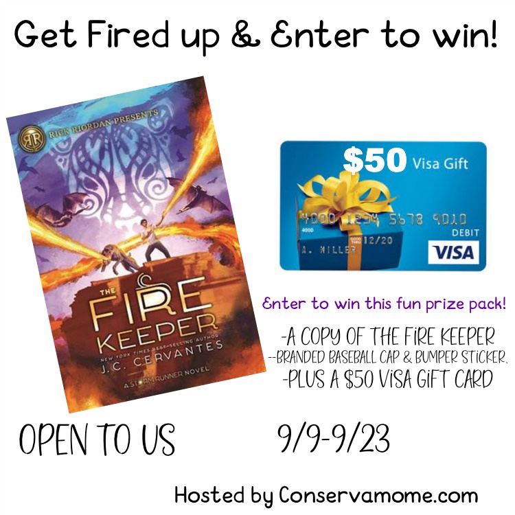 $50 VISA GIFT CARD + FIRE KEEPER PACK GIVEAWAY