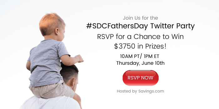 Join Us for the #SDCFathersDay Twitter Party Thursday June 10th at 1PM ET
