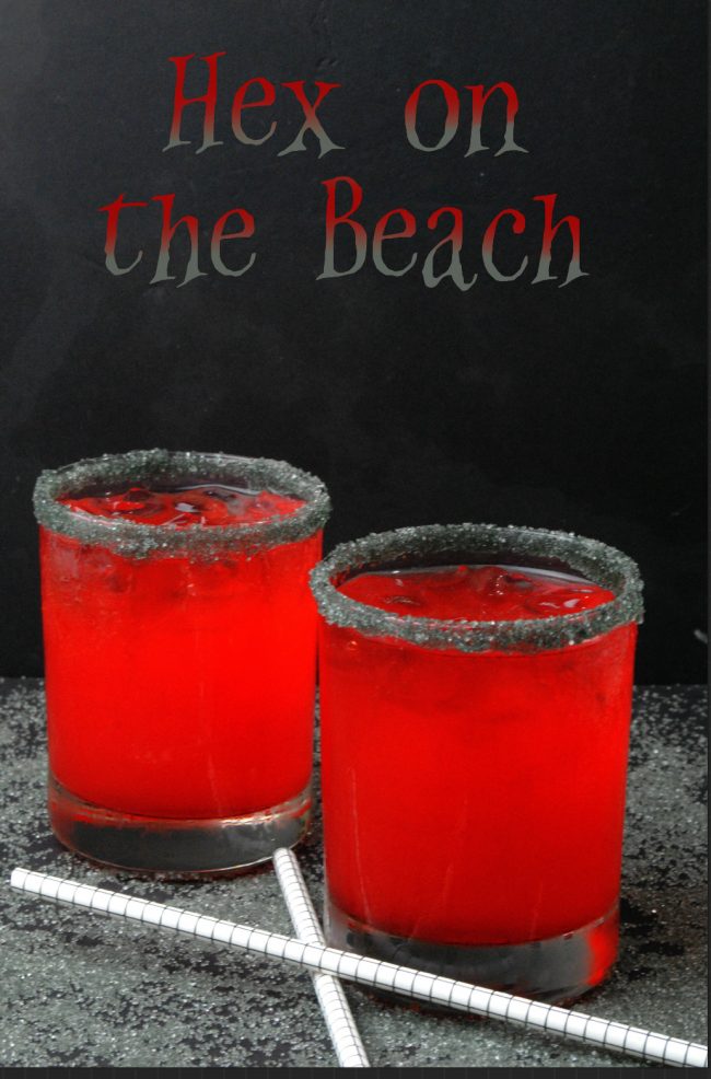 Hex on the Beach a fun Fruity Cocktail